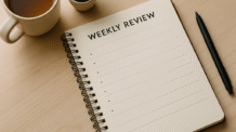 The Importance of Reviewing Your Week and Learning From It